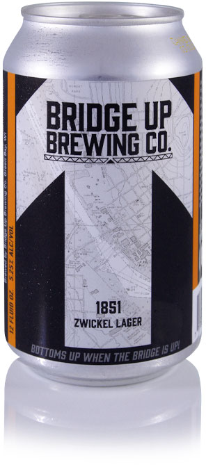 1851 zwickel Lager Canned Beer